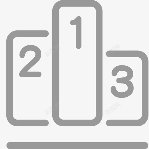 排行榜svg_新图网 https://ixintu.com 排行榜 线性