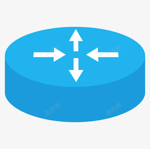 netw_A00_路由器_2svg_新图网 https://ixintu.com netw_A00_路由器_2