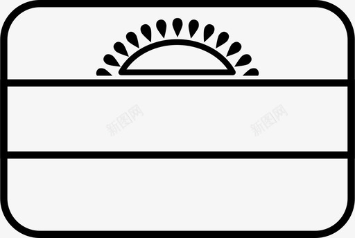 马拉维国旗mwi国家图标图标