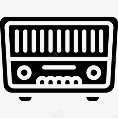 收音机五十年代2加油图标图标