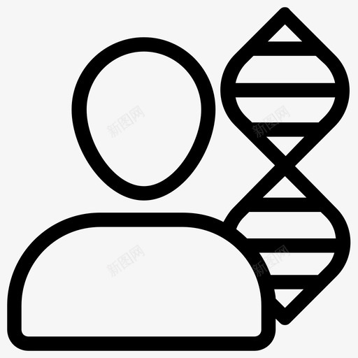 人类dna染色体基因图标svg_新图网 https://ixintu.com dna 人类 图标 基因 染色体 死亡线 生命 细胞 进化 遗传