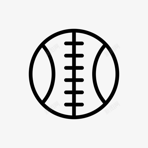 棒球游戏橄榄球图标svg_新图网 https://ixintu.com 体育 棒球 橄榄球 游戏