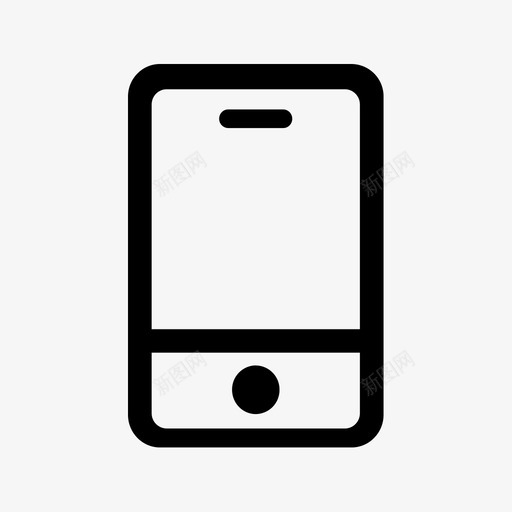 手机svg_新图网 https://ixintu.com 手机 iconfont_02-08