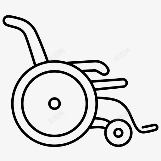 轮椅残疾人医院图标svg_新图网 https://ixintu.com 医务人员 医疗大纲 医院 患者 残疾人 轮椅