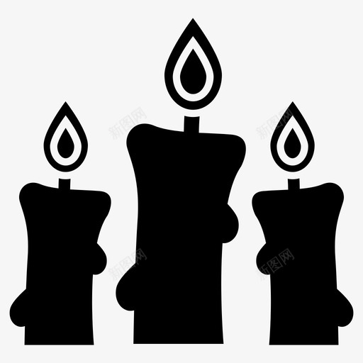 spa蜡烛燃烧蜡烛蜡烛灯图标svg_新图网 https://ixintu.com spa 按摩 治疗 灯座 燃烧 符号 美容 蜡烛 装饰