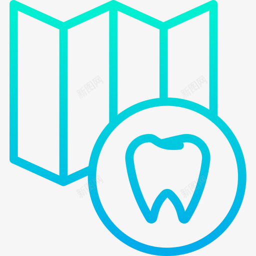 位置牙科15梯度图标svg_新图网 https://ixintu.com 位置 梯度 牙科