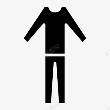 服装时尚男性图标图标