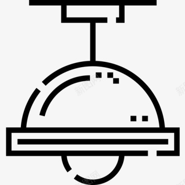 灯具室内15线性图标图标