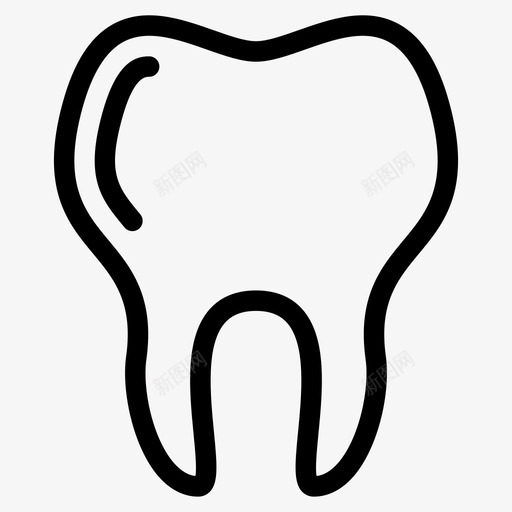 牙齿牙医磨牙图标svg_新图网 https://ixintu.com 牙医 牙齿 磨牙