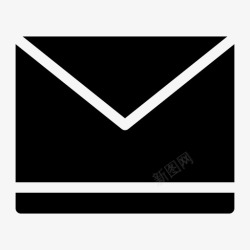 电子邮件收件箱信件电子邮件信封图标高清图片