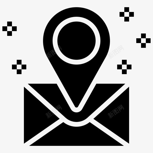 pin地址目的地图标svg_新图网 https://ixintu.com pin 信件 地址 标志 标志符 目的地 符号 邮件 邮政编码