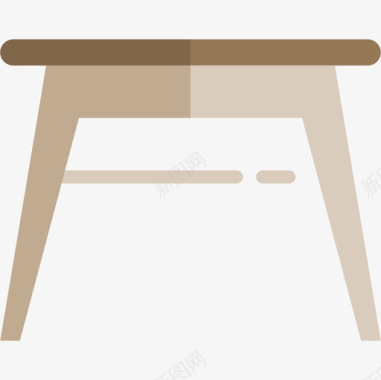 桌子家具和家用家具22平的图标图标