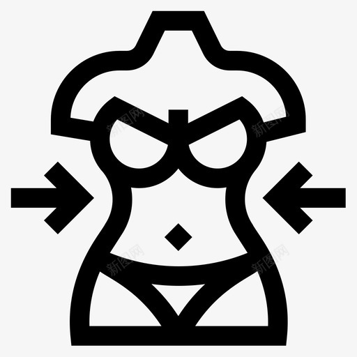 健康幸福4直线型图标svg_新图网 https://ixintu.com 健康 幸福 直线 线型
