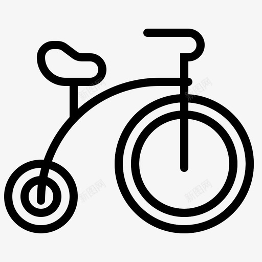自行车娱乐嘉年华图标svg_新图网 https://ixintu.com 嘉年华 娱乐 游艺 独轮车 自行车 艺术 马戏团