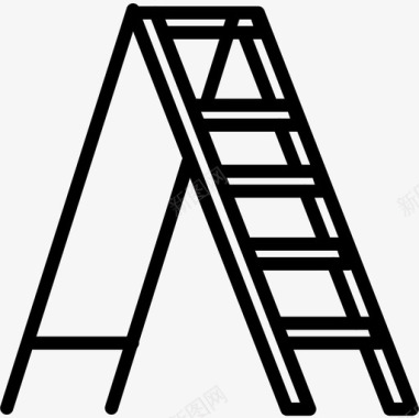 梯子结构96直线图标图标