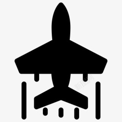 空客运输空客飞机航空运输图标高清图片