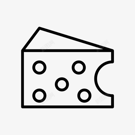 奶酪美味食物图标svg_新图网 https://ixintu.com 健康 奶酪 小吃 工具 概述 美味 设置 食物