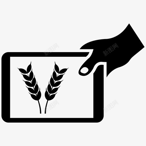 智能农业农业科技农业应用程序图标svg_新图网 https://ixintu.com 农业 农业技术 农业科技 固体 图标 应用程序 智能 有机 精确