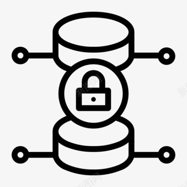 数据库锁数据库连接数据库图标图标
