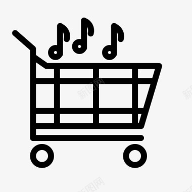 音乐购物音频支付方式图标图标