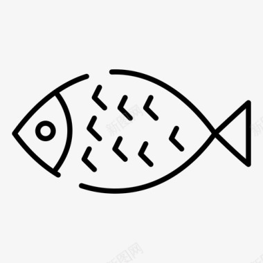 鱼复活节吃图标图标