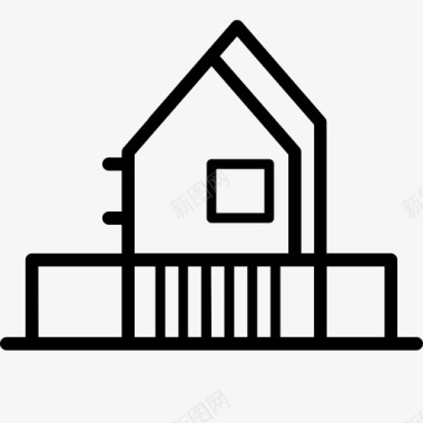 房地产建筑住宅图标图标