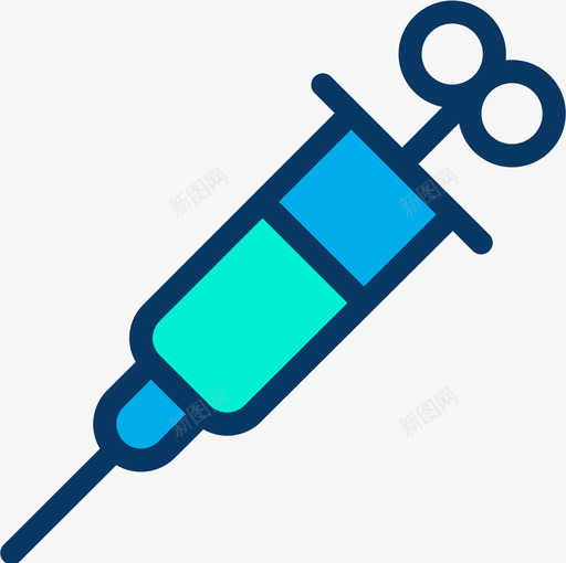 注射器牙科17线性颜色图标svg_新图网 https://ixintu.com 注射器 牙科 线性 颜色