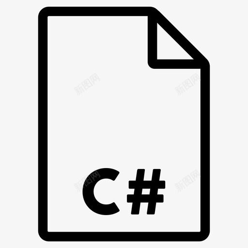 c格式扩展名文件图标svg_新图网 https://ixintu.com c格式 扩展名 文件 文件格式