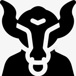 牛头怪牛头怪希腊神话15填充图标高清图片