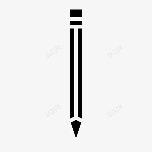 铅笔绘图办公室图标svg_新图网 https://ixintu.com 书写 办公室 工具 绘图 铅笔