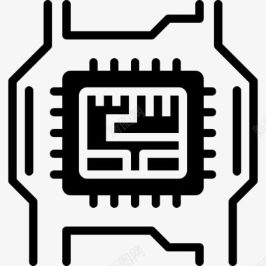 硬件计算机技术图标图标