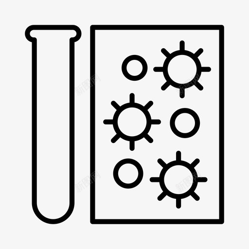 流行病学化学微生物学研究图标svg_新图网 https://ixintu.com 化学 微生物学研究 流行病学 科学