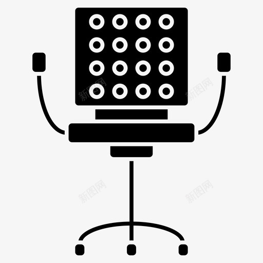 椅子家具游戏椅图标svg_新图网 https://ixintu.com 图标 字形 家具 椅子 游戏