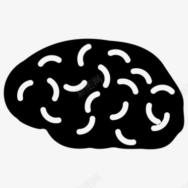 大脑鸡蛋头智力图标图标