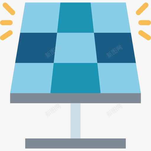 eco12平板太阳能电池板图标svg_新图网 https://ixintu.com eco 太阳能 平板 电池板
