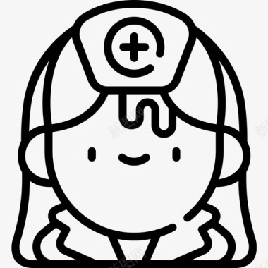 护士万圣节服装化身3直系图标图标