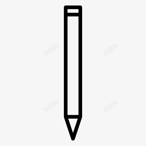 铅笔绘图办公室图标svg_新图网 https://ixintu.com 书写 办公室 工具 绘图 铅笔