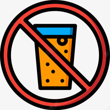 不准喝酒莫比肯10号正色图标图标