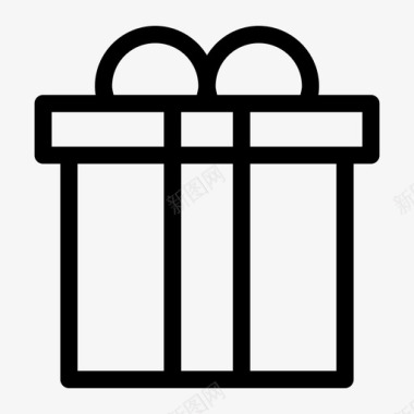 礼物奖品商业图标图标