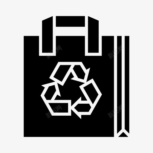 环保袋生态袋杂货袋图标svg_新图网 https://ixintu.com 充满能量 杂货袋 环保 环保袋 生态袋 纸袋 购物袋