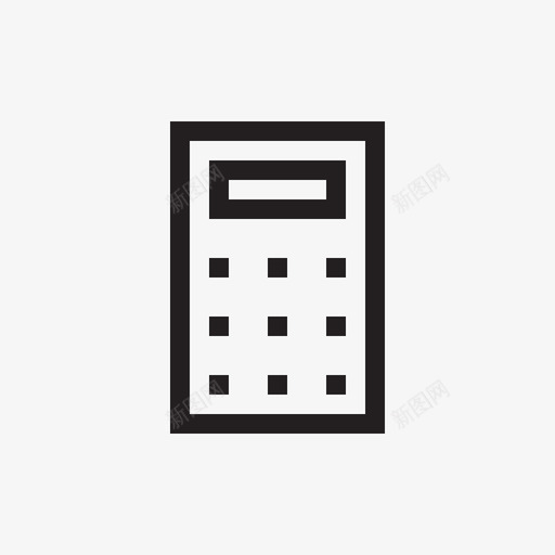 icon-wm10-calculatorsvg_新图网 https://ixintu.com icon-wm10-calculator