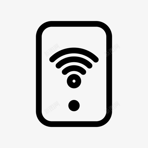 wifi互联网电话图标svg_新图网 https://ixintu.com wi-fi wifi 互联网 旅行 无线 漫游 电话