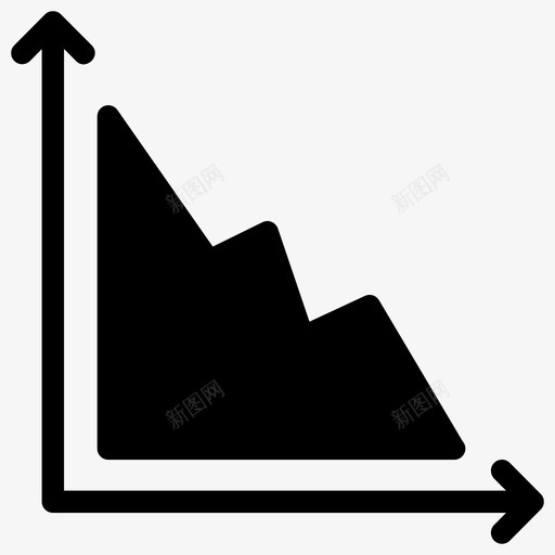 条形图业务图业务增长图标svg_新图网 https://ixintu.com 业务图 业务增长 功率 图形字形图标 增长图 条形图 趋势分析 速度