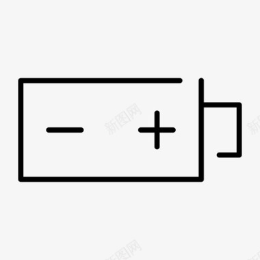 电池电池充电电池指示器图标图标