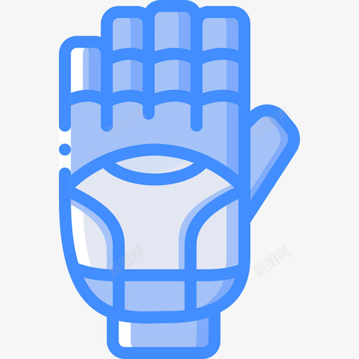手套冬季运动29蓝色图标svg_新图网 https://ixintu.com 冬季运动29 手套 蓝色