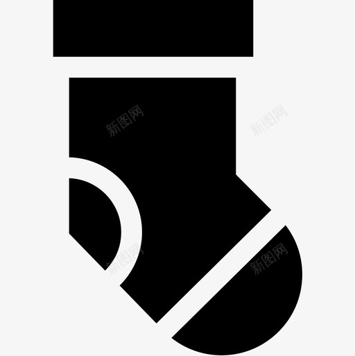 袜子冬装和配件填充图标svg_新图网 https://ixintu.com 冬装 填充 袜子 配件