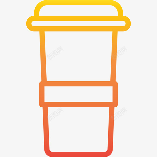 冰咖啡37号咖啡梯度咖啡图标svg_新图网 https://ixintu.com 37号 咖啡 梯度