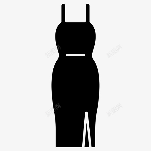 服装衣服连衣裙图标svg_新图网 https://ixintu.com 女性 时尚 时尚元素 服装 衣服 连衣裙