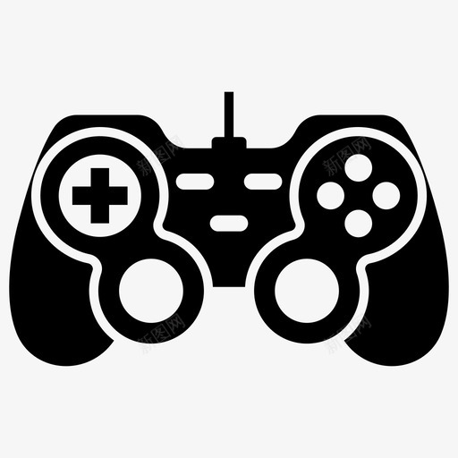 游戏板游戏控制器游戏设备图标svg_新图网 https://ixintu.com 兴趣 固体 图标 控制器 游戏 爱好 设备 输入