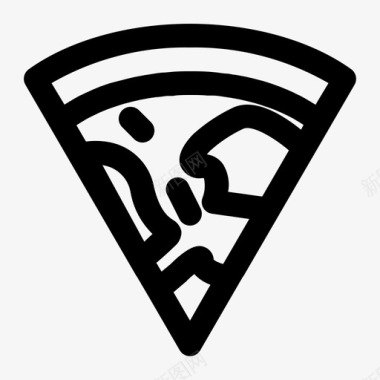 披萨饮料吃图标图标